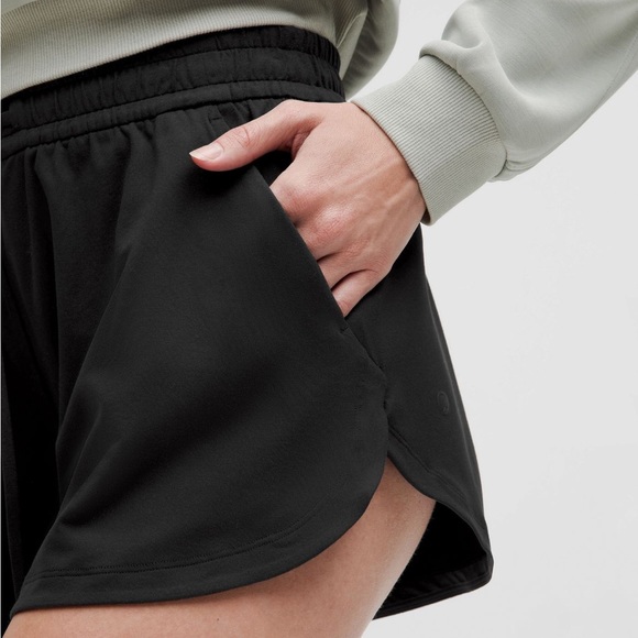 Lululemon Inner Glow Black Athletic Shorts - Picture 7 of 7